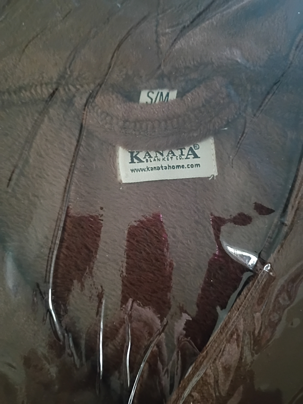 Kanata Soft Brown Robe-unopened - Picture 2 of 3